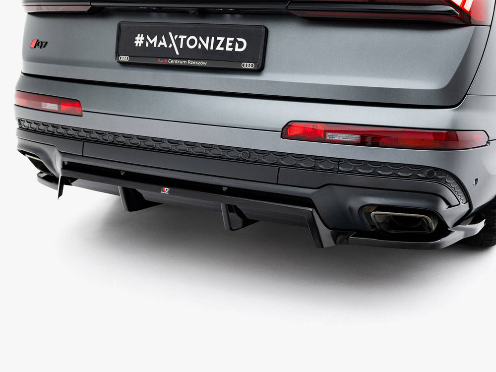 Rear Splitter (Vertical Bars) - Audi Q7 S Line Mk2 Facelift 2