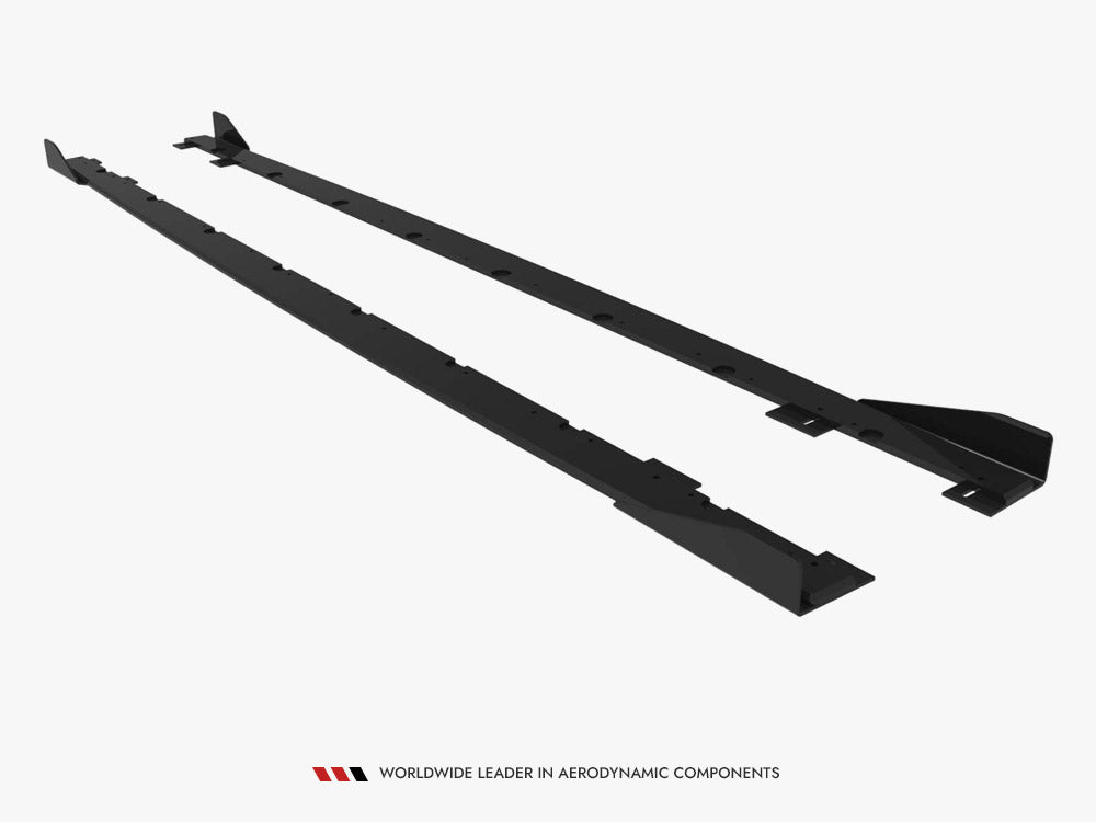 Street PRO Side Skirts Diffusers + Flaps - BMW 1 Series (M-Pack F70)