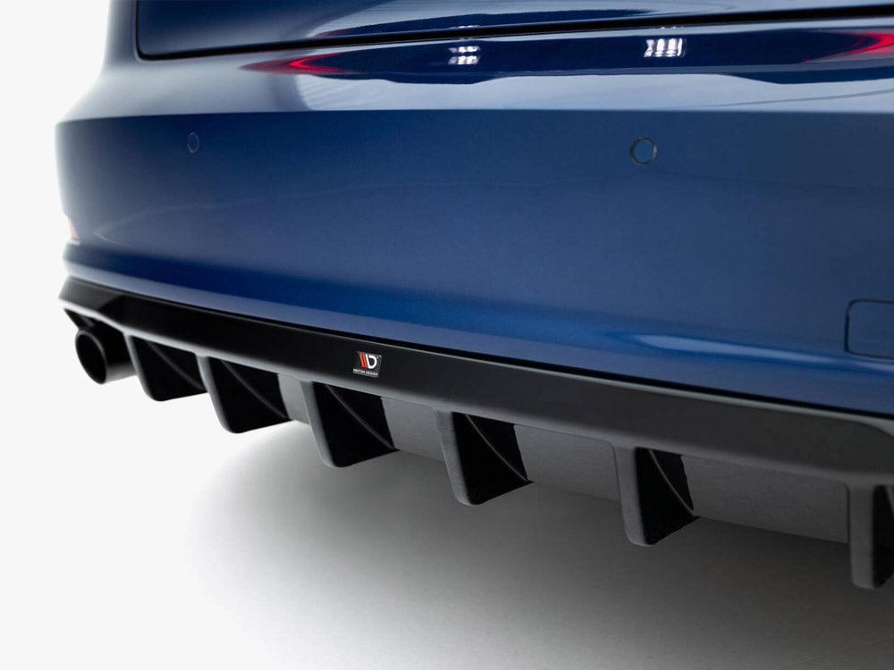 Rear Valance - Audi A3 Sedan 8V (Version with single exhaust tips on one Side)