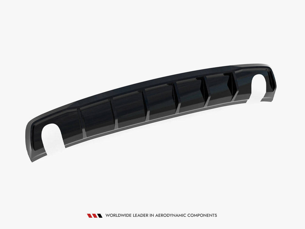 Rear Valance - Audi A3 Sedan 8V (Version with single exhaust tips on both sides)