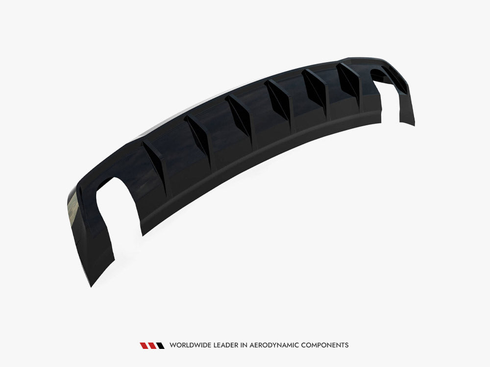 Rear Valance - Audi A3 Sedan 8V (Version with single exhaust tips on both sides)