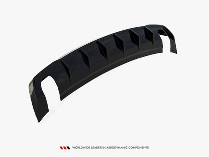 Rear Valance - Audi A3 Sedan 8V (Version with single exhaust tips on both sides)