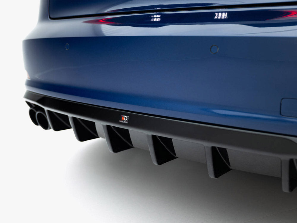 Rear Valance - Audi A3 Sedan 8V (Version with dual exhaust tips on one Side)