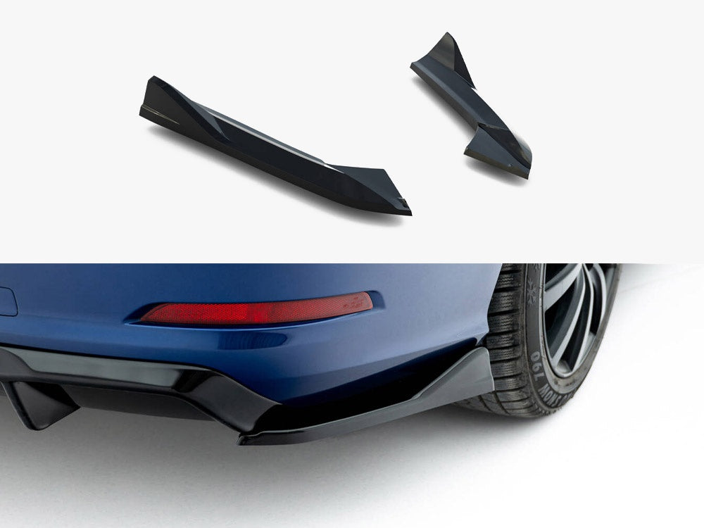 Rear Side Splitters - Audi A3 Sedan 8V