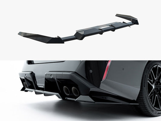 Rear Splitter (Vertical Bars) - BMW M5 (Sedan / Touring G90)
