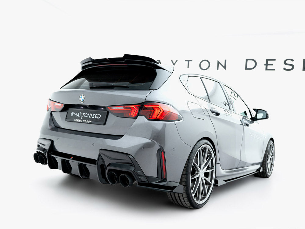 Street PRO Rear Side Splitters V2 + Flaps - BMW M1 (35i F70)