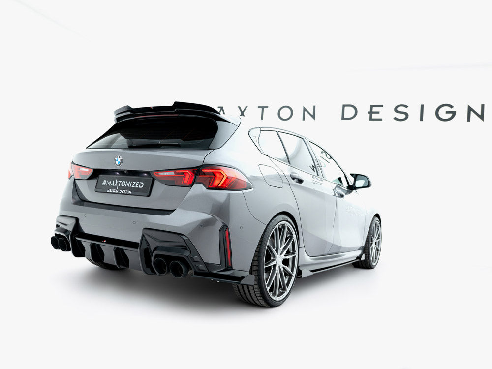 Street PRO Rear Side Splitters V2 + Flaps - BMW M1 (35i F70)