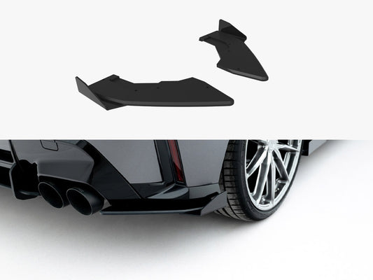 Street PRO Rear Side Splitters V1 + Flaps - BMW M1 (35i F70)