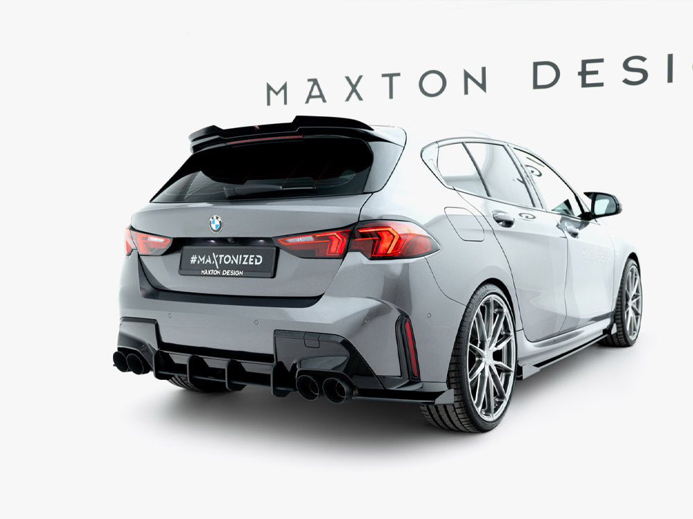 Street PRO Rear Side Splitters V1 + Flaps - BMW M1 (35i F70)