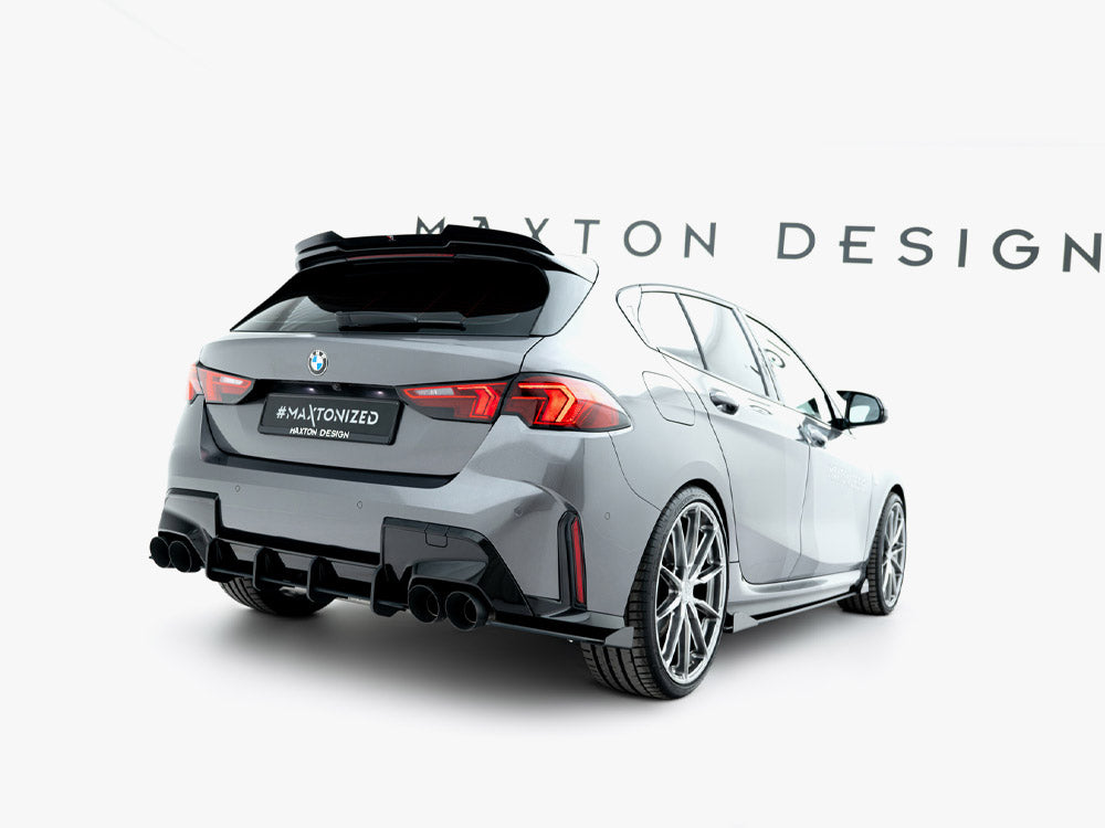 Street PRO Rear Side Splitters V1 + Flaps - BMW M1 (35i F70)