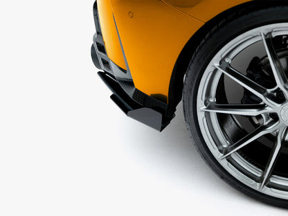Street PRO Rear Side Splitters V2 + Flaps - BMW 1 Series (M-Pack F70)