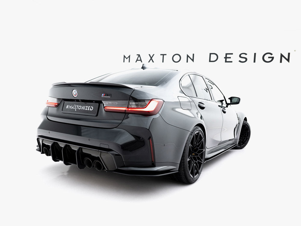 Street PRO Rear Side Splitters V.3 - BMW M3 (Sedan / Touring G80 / G81)