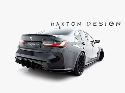 Street PRO Rear Side Splitters V.3 - BMW M3 (Sedan / Touring G80 / G81)