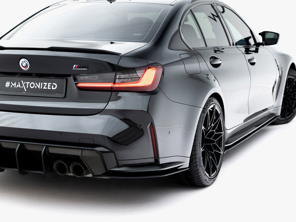 Street PRO Rear Side Splitters V.3 - BMW M3 (Sedan / Touring G80 / G81)
