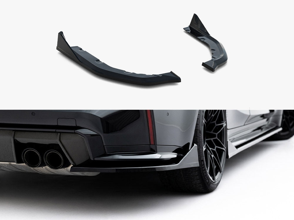 Rear Side Splitters V.5 - BMW M3 (Sedan / Touring G80 / G81)