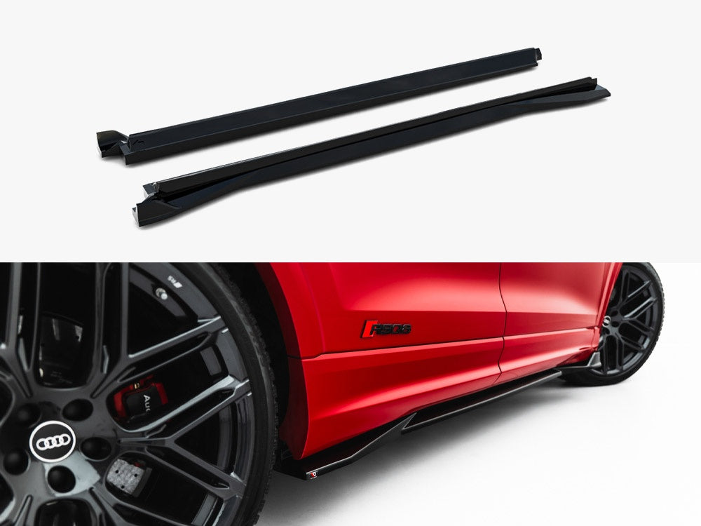 Side Skirts Diffusers - Audi RSQ8 Mk1 Facelift