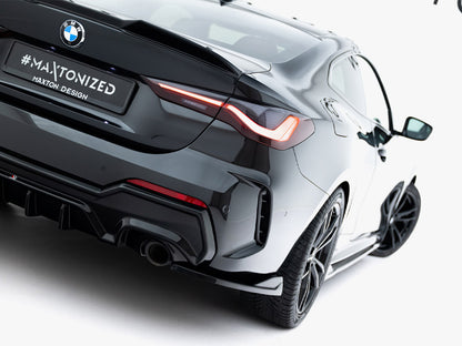 Rear Side Splitters V.8 - BMW 4 Series (M-Pack G22 / G23 / G22 Facelift / G23 Facelift)