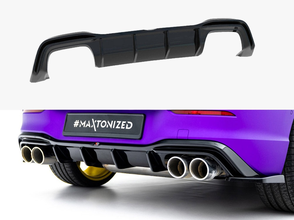 Rear Valance V.2 - Volkswagen Golf R Mk8 Facelift