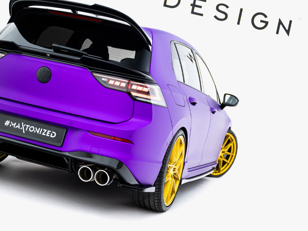 Rear Side Splitters V.2 - Volkswagen Golf R Hatchback Mk8 Facelift