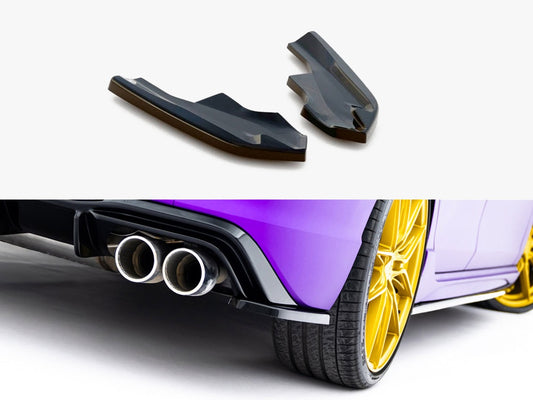 Rear Side Splitters V.4 - Volkswagen Golf R Hatchback Mk8 Facelift