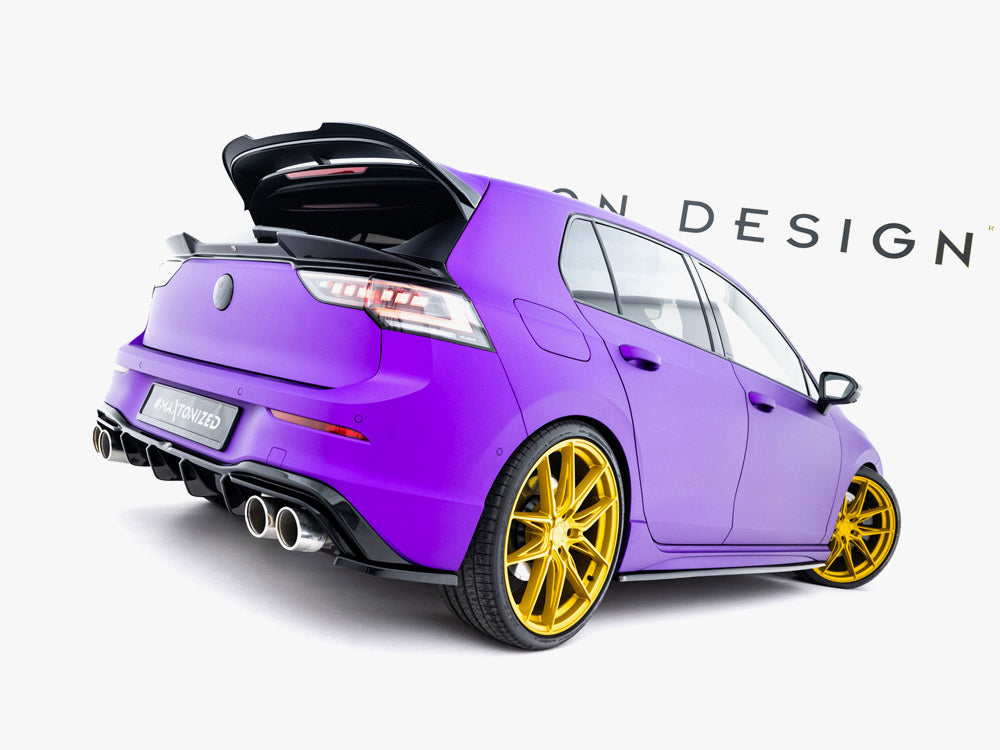 Rear Side Splitters V.4 - Volkswagen Golf R Hatchback Mk8 Facelift