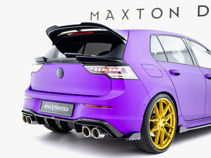 Rear Side Splitters V.6 + Flaps - Volkswagen Golf R Hatchback Mk8 Facelift