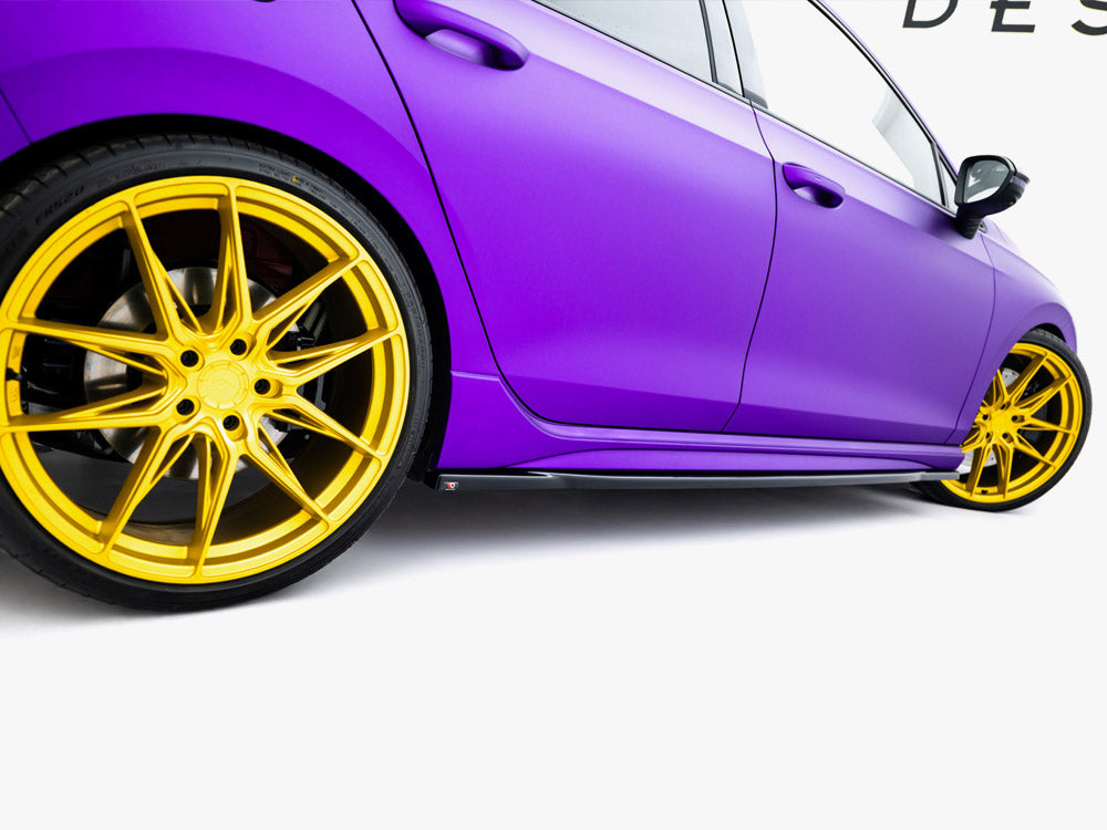 Side Skirts Diffusers V.1 - Volkswagen Golf R Mk8 Facelift
