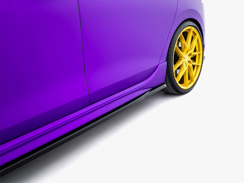 Side Skirts Diffusers V.1 - Volkswagen Golf R Mk8 Facelift