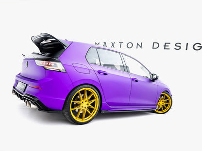 Side Skirts Diffusers V.2 - Volkswagen Golf R Mk8 Facelift