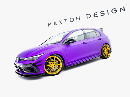 Side Skirts Diffusers V.2 - Volkswagen Golf R Mk8 Facelift
