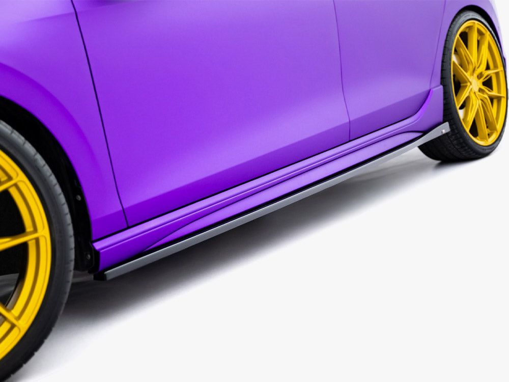 Side Skirts Diffusers V.2 - Volkswagen Golf R Mk8 Facelift