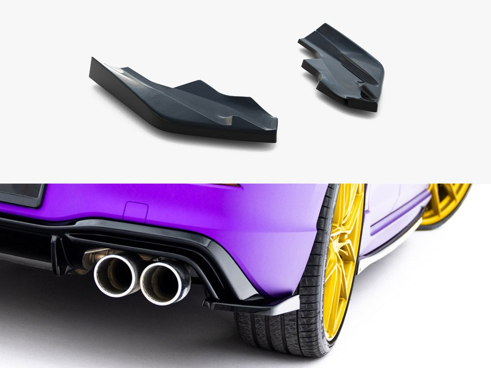 Rear Side Splitters V.6 - Volkswagen Golf R Mk8 Facelift