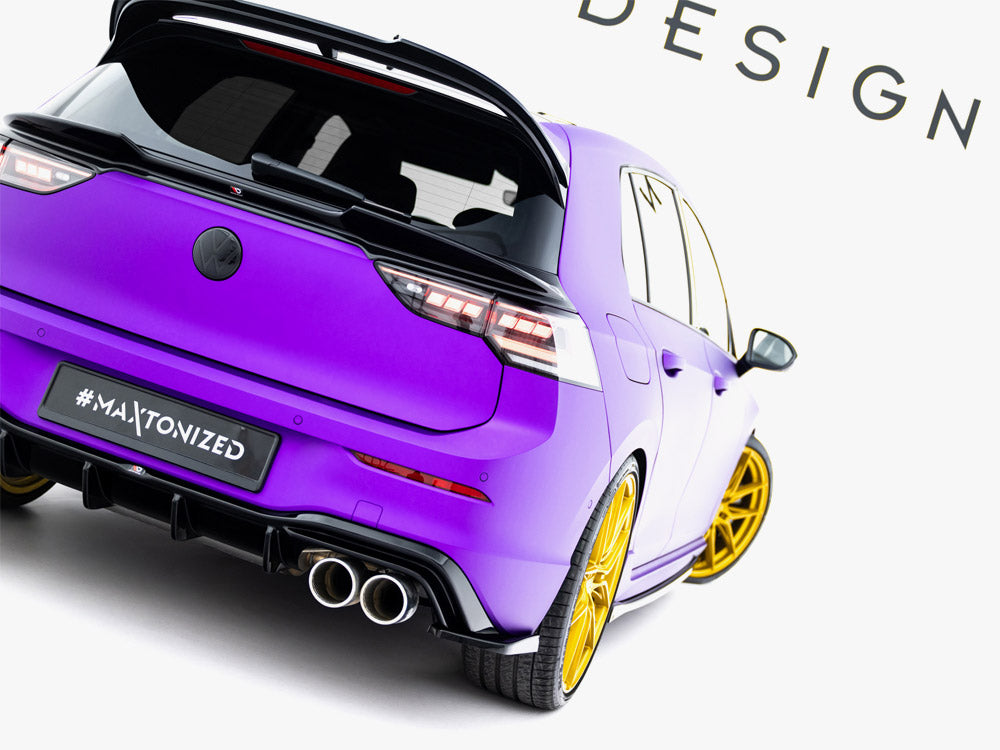 Rear Side Splitters V.6 - Volkswagen Golf R Mk8 Facelift