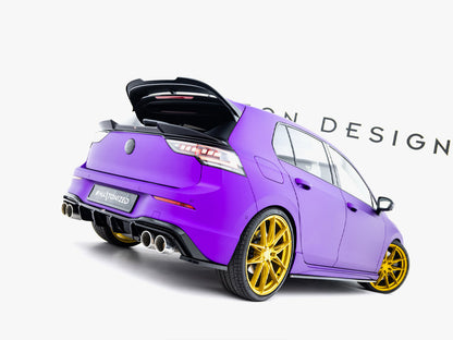Lower Spoiler CAP 3D - Volkswagen Golf R Mk8 Facelift