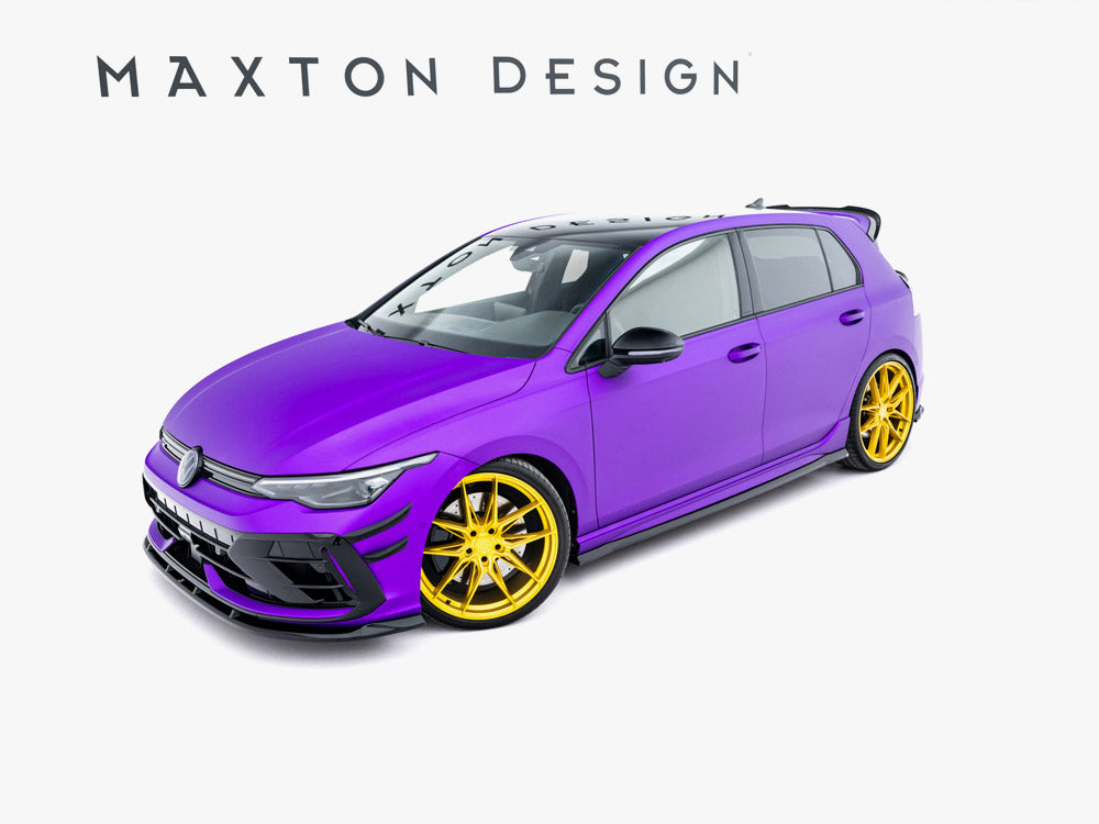 Side Skirts Diffusers V.5 - Volkswagen Golf R Mk8 / Mk8 Facelift