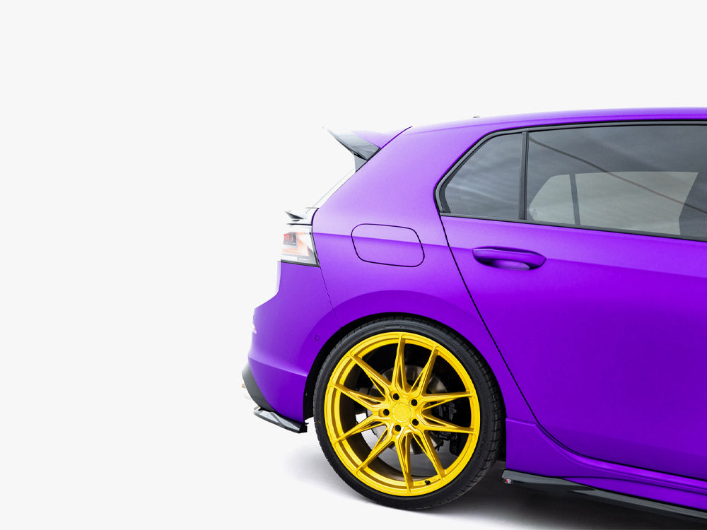 Rear Side Splitters V.8 - Volkswagen Golf R Mk8 / Mk8 Facelift
