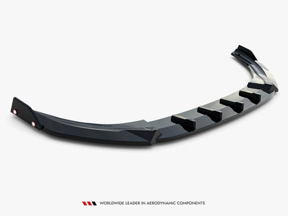 Front Splitter V.3 + Flaps - Volkswagen Golf R Mk8 Facelift