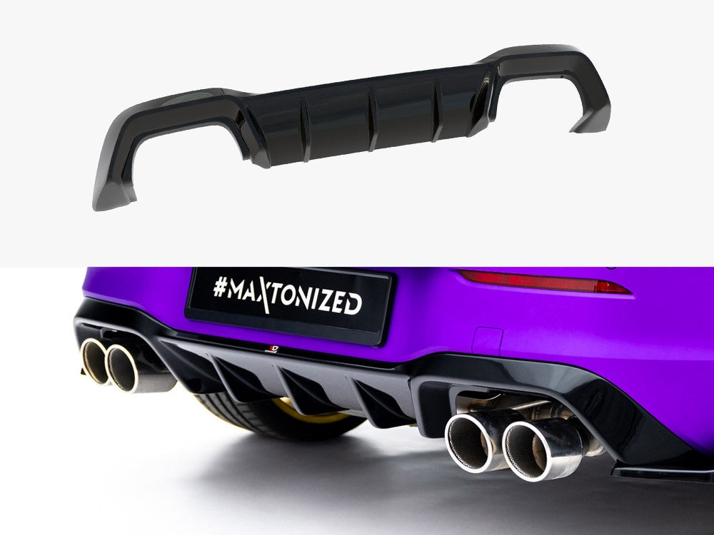 Rear Valance V.1 - Volkswagen Golf R Mk8 Facelift