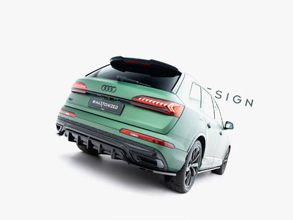 Rear Splitter (Vertical Bars) - Audi Q7 S Line Mk2 Facelift