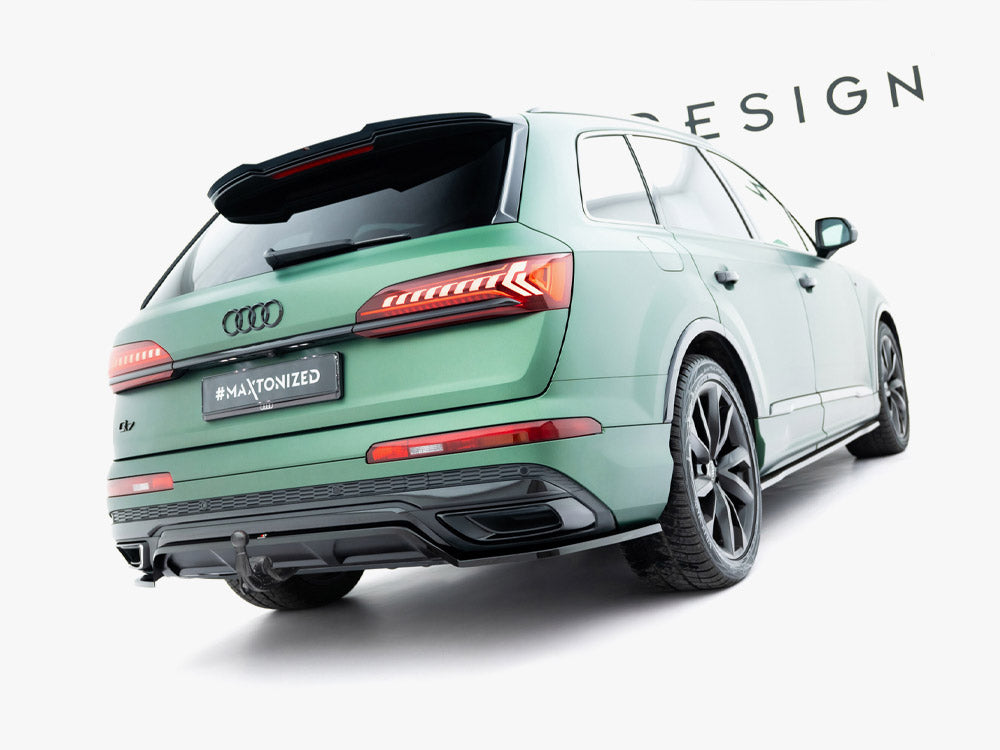 Rear Splitter (Vertical Bars) - Audi Q7 S Line Mk2 Facelift