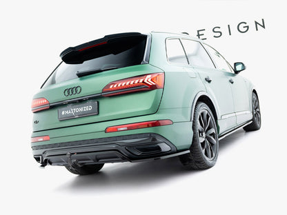 Rear Splitter (Vertical Bars) - Audi Q7 S Line Mk2 Facelift