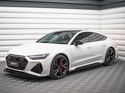 Side Skirts Splitters V.1 - Audi RS7 C8