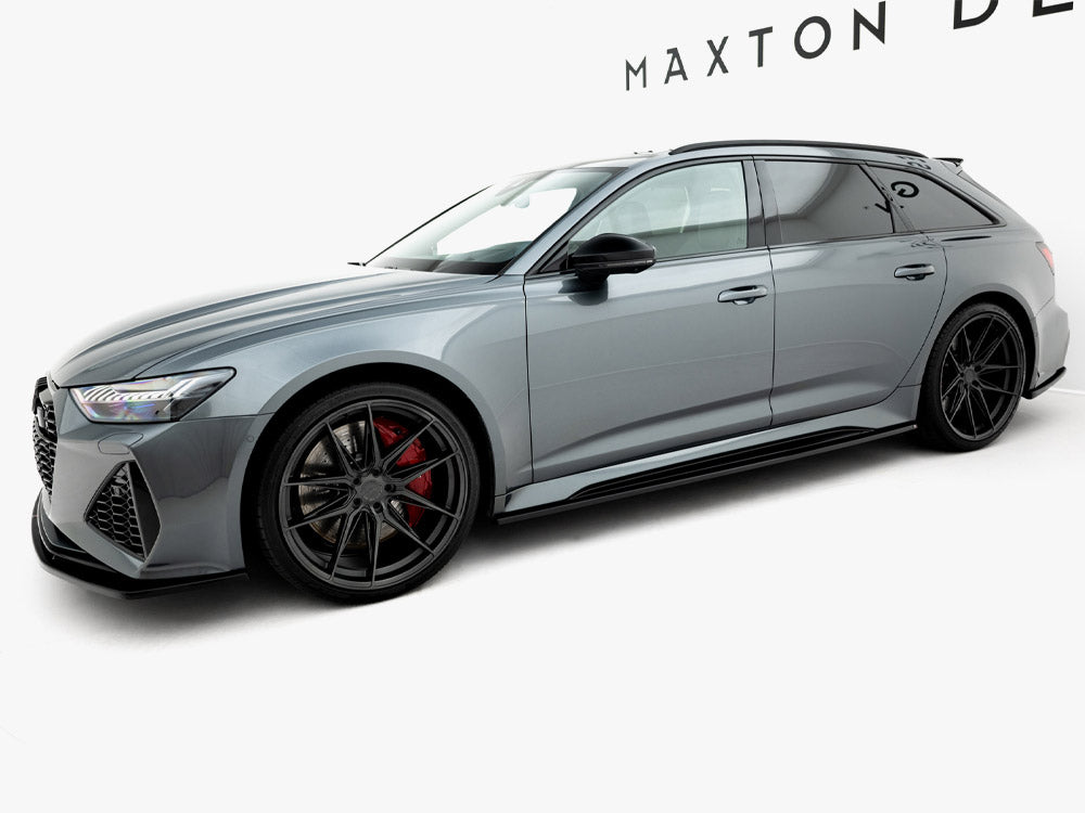 Side Skirt Diffusers V.2 - Audi RS6 C8 / C8 Facelift