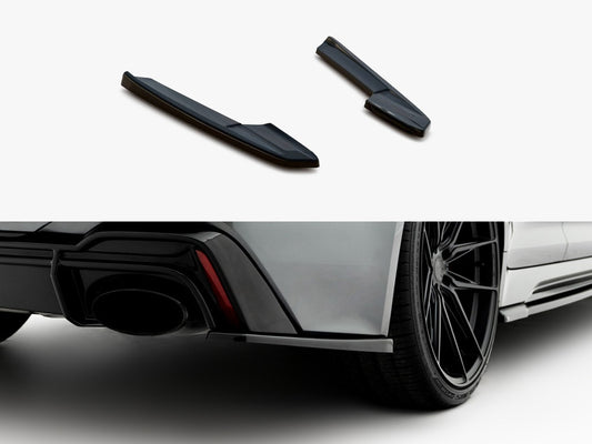 Rear Side Splitters V.2 - Audi RS6 C8 / C8 Facelift