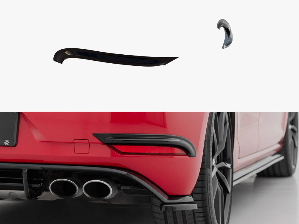 Rear Frames For Lights - Volkswagen Golf R / R-Line Mk7 Facelift