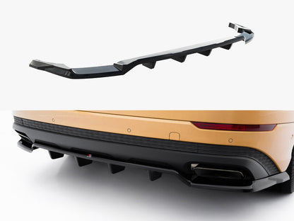 Rear Splitter (Vertical Bars) - Audi Q8 Mk1 Facelift