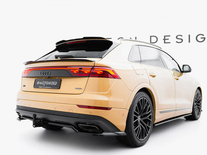Rear Splitter (Vertical Bars) - Audi Q8 Mk1 Facelift