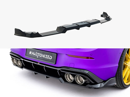 Rear Splitter (Vertical Bars) V.1 - Volkswagen Golf R Mk8 / Mk8 Facelift