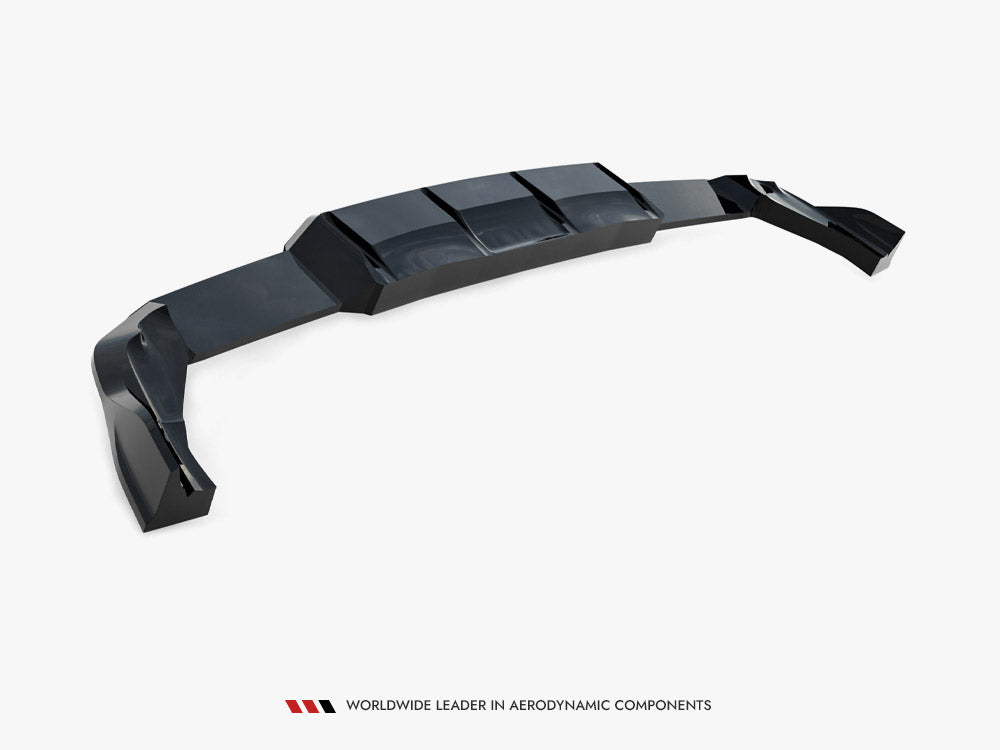 Rear Splitter (Vertical Bars) V.1 - Volkswagen Golf R Mk8 / Mk8 Facelift