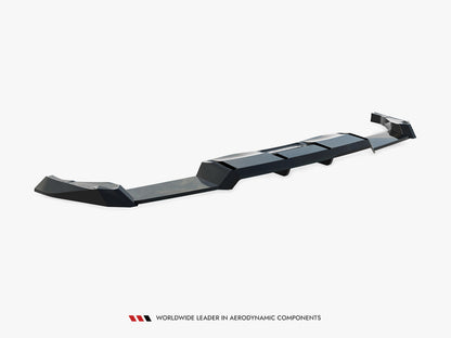 Rear Splitter (Vertical Bars) V.2 - Volkswagen Golf R Mk8 / Mk8 Facelift